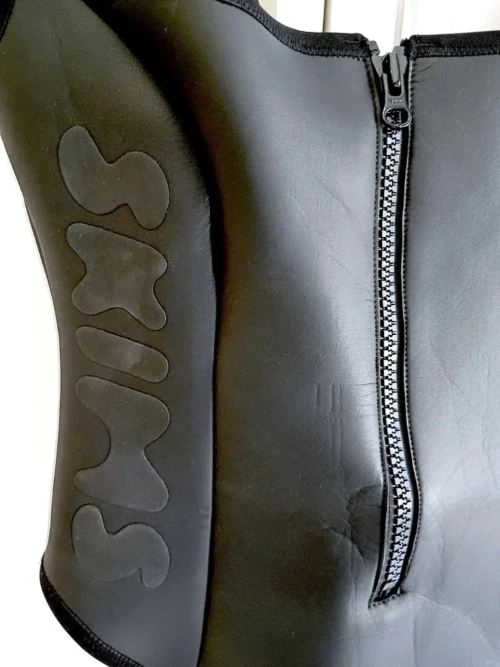 🔥 SKIMS Rubberized Scuba Swim, One Piece OP – BRF – 3164 Onyx (M) NWT